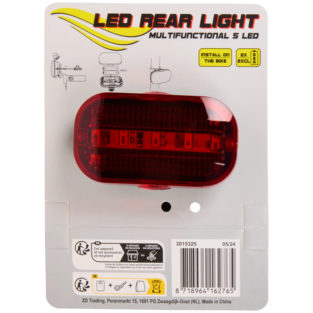 Walfort fietsachterlicht