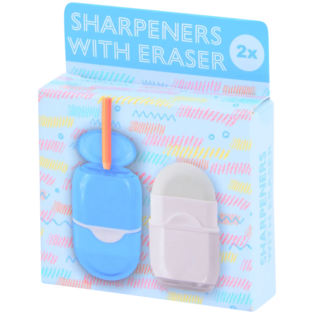 Anspitzer mit Radiergummi 5