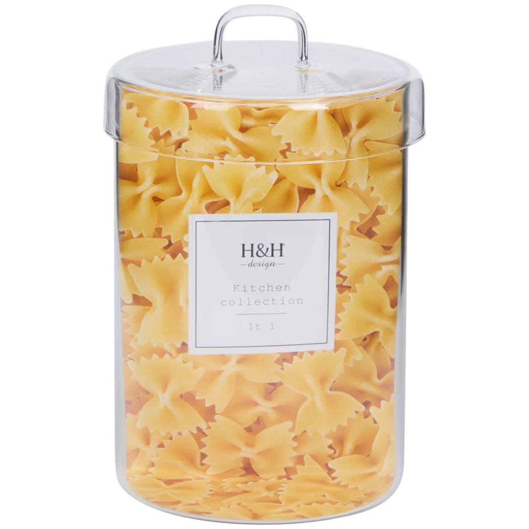 Frasco de vidro H&H