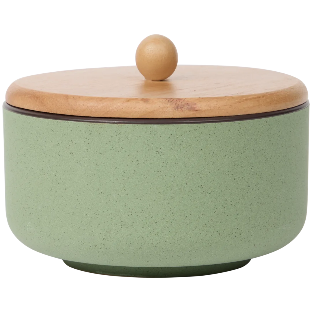 Dekorativní dóza s dřevěným víkem Home Accents