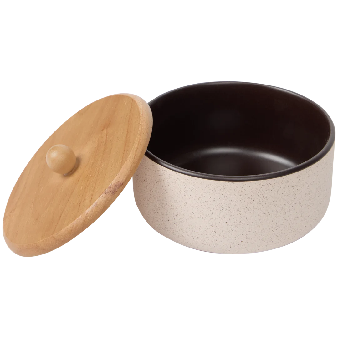 Dekorativní dóza s dřevěným víkem Home Accents
