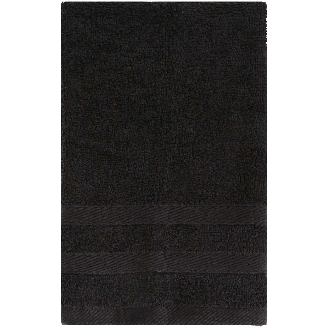 Serviette invité Capetown Noir