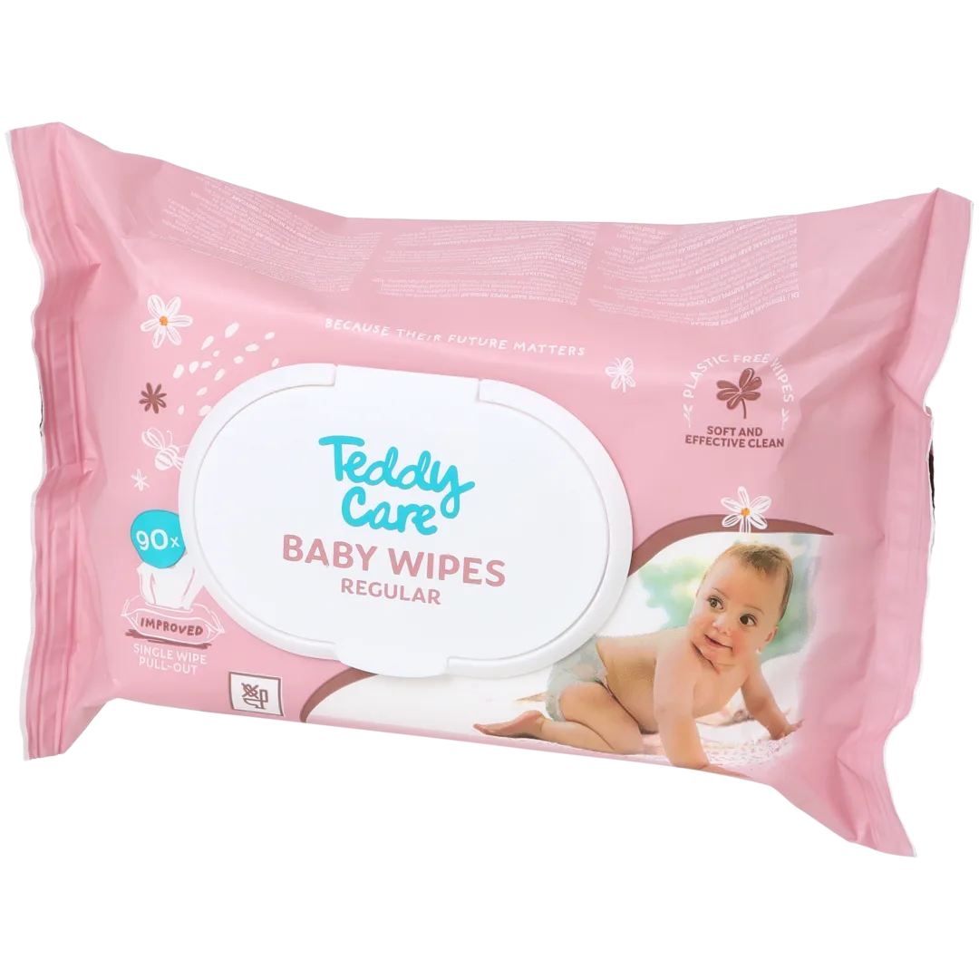 Șervețele pentru bebeluși Teddy Care Regular 1