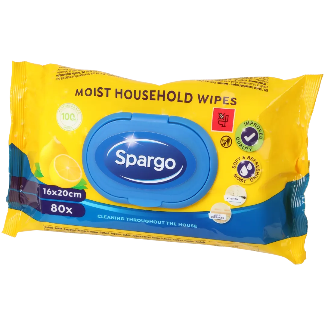 Toalhitas de limpeza Spargo 1
