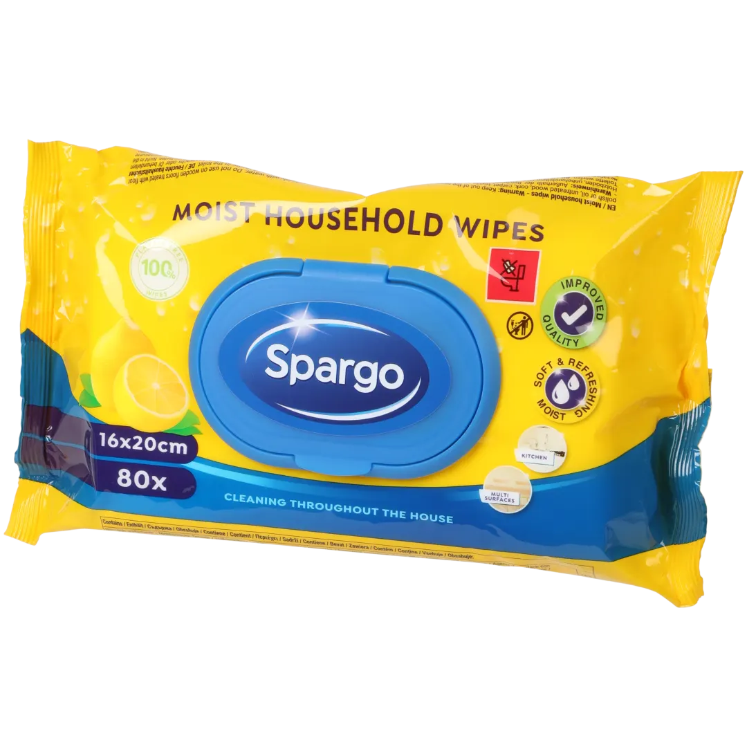 Spargo vochtige huishouddoekjes 1