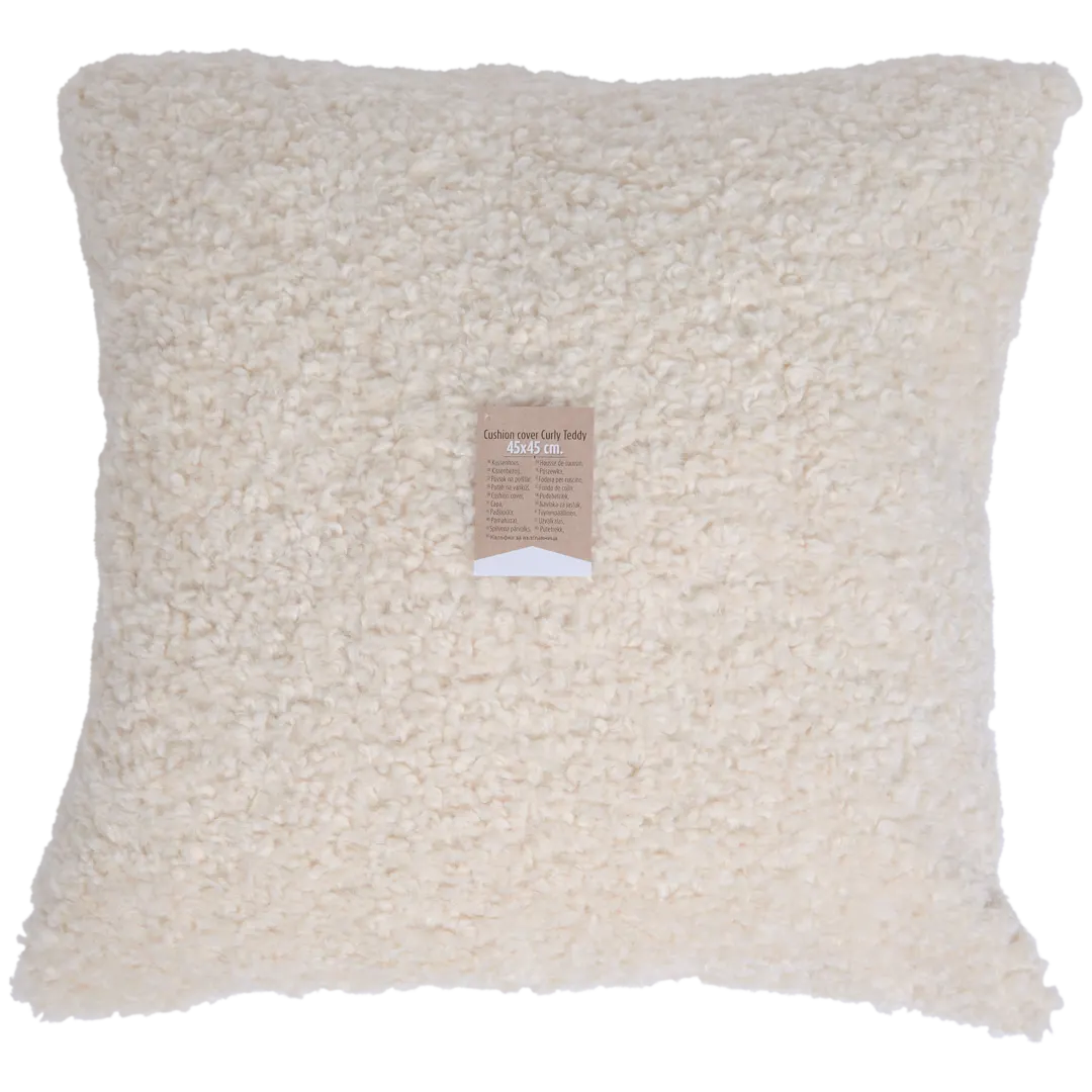 Housse de coussin Curly Teddy 5