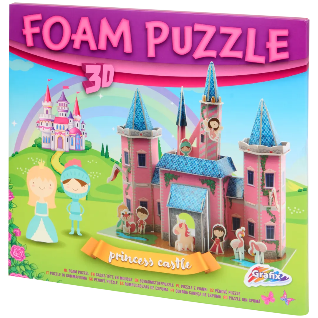 Puzzle 3D en mousse Grafix