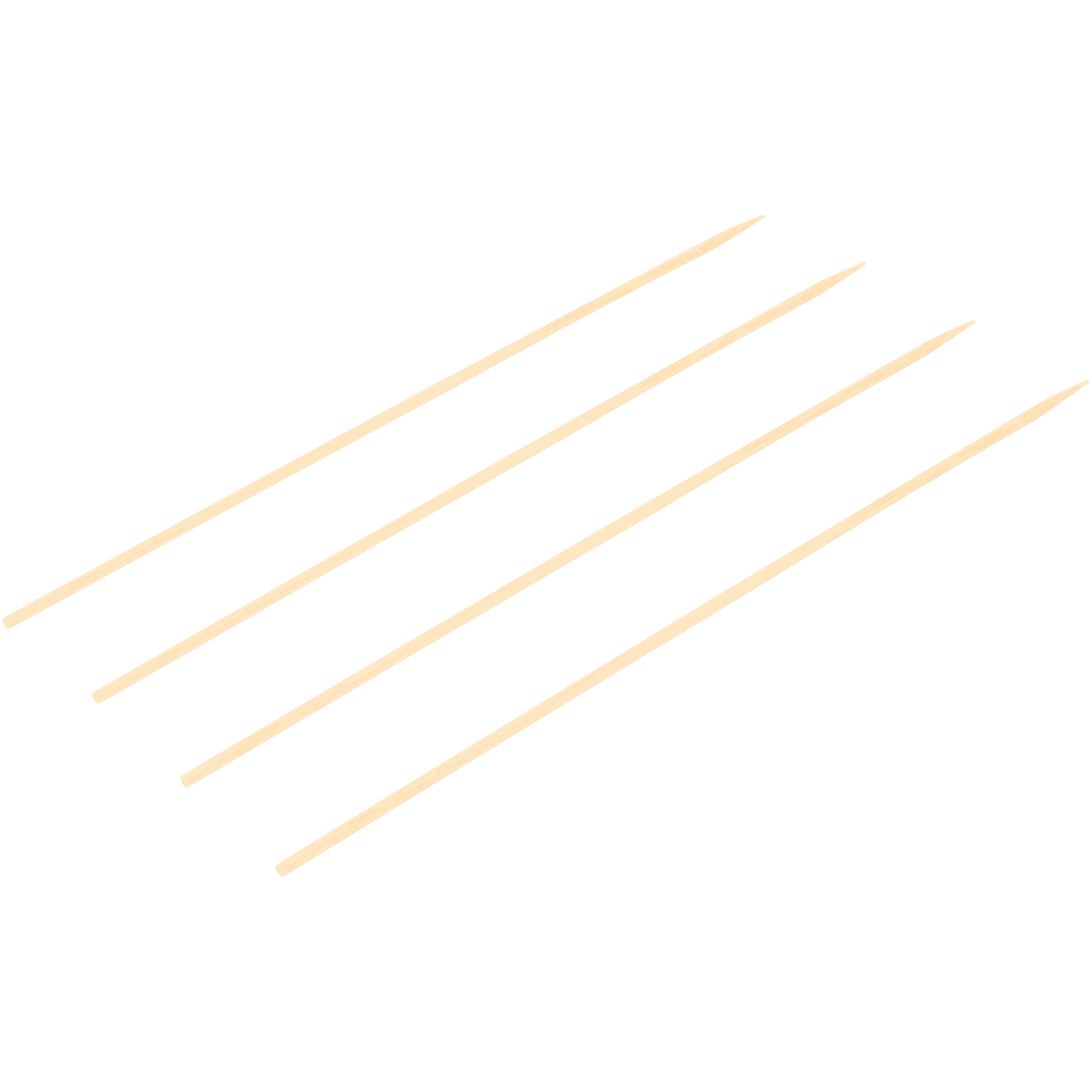Espetos de bambu