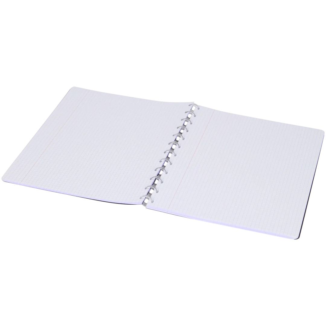 Caderno argolas quadriculado A4