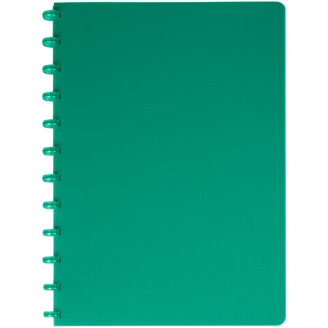Caderno argolas quadriculado A4