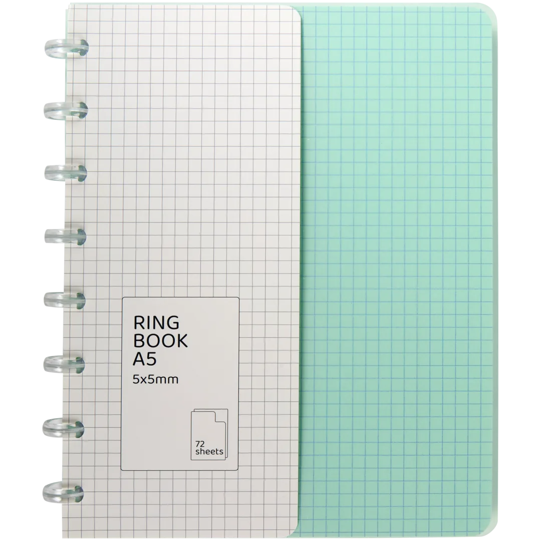 Quaderno ad anelli A5  6