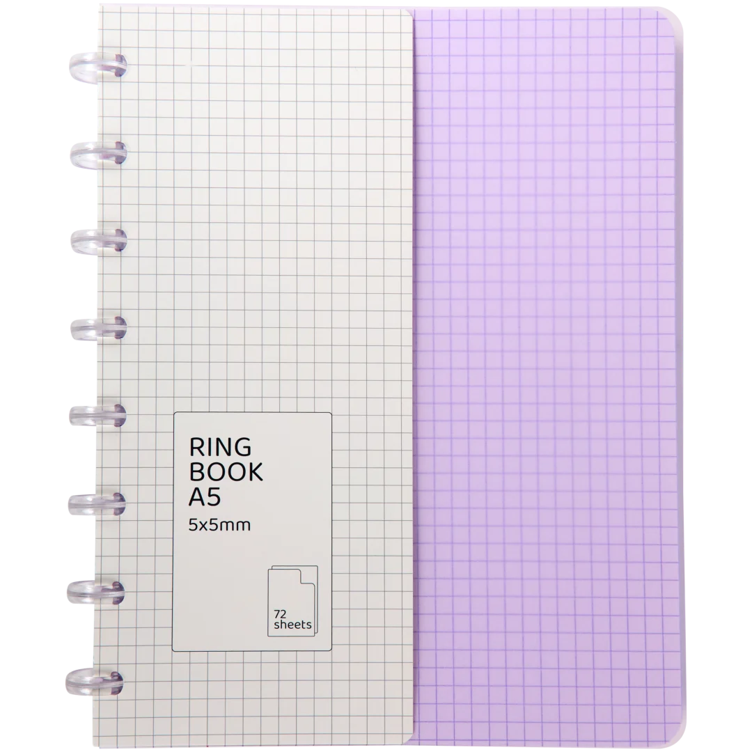 Quaderno ad anelli A5  7