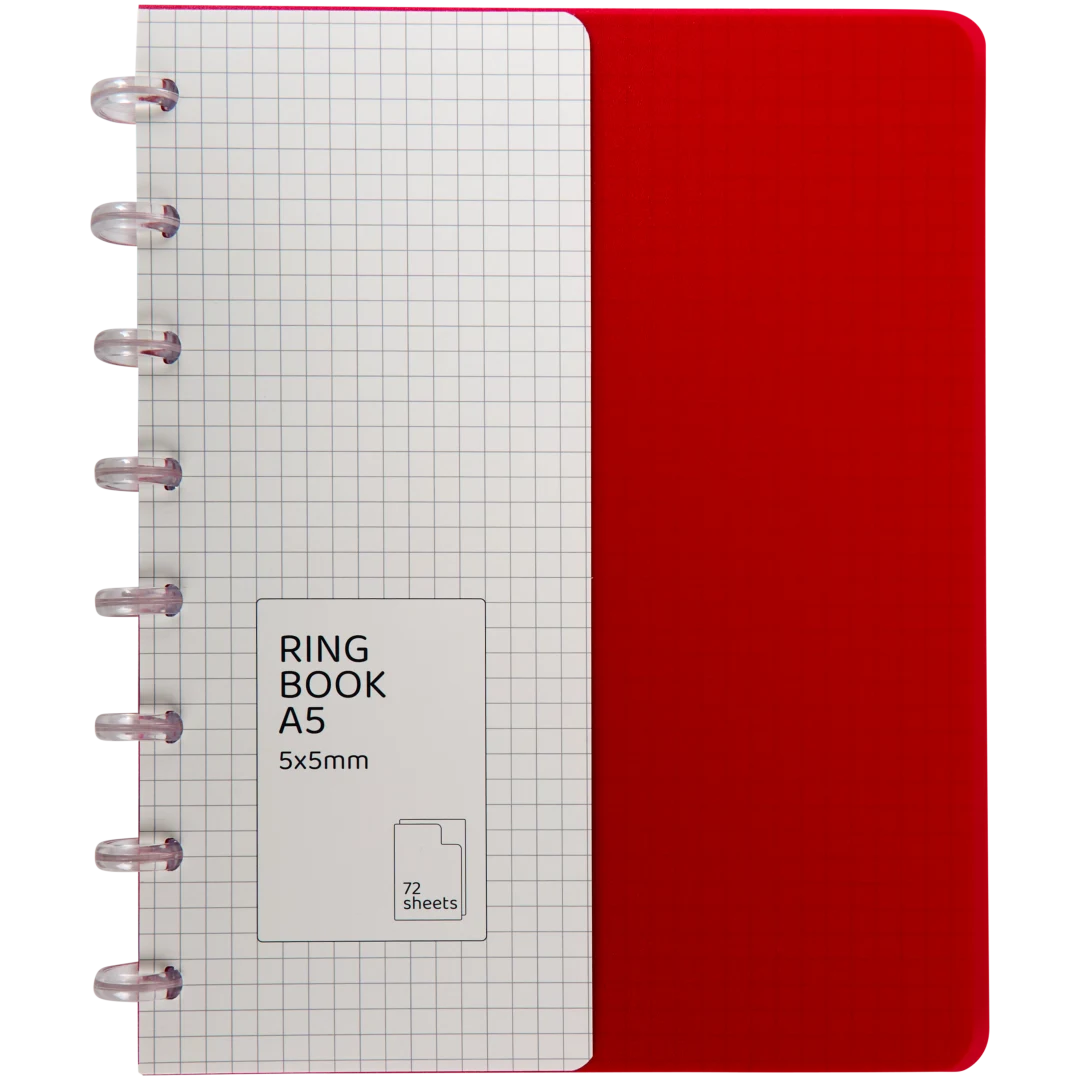 Quaderno ad anelli A5  4