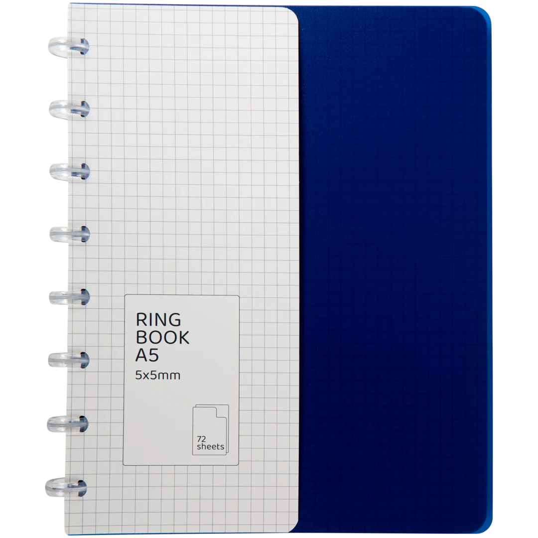 Quaderno ad anelli A5  1