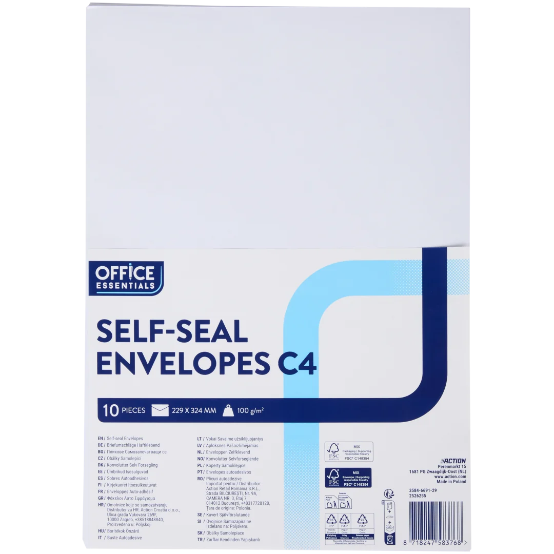 Office Essentials enveloppen C4 1