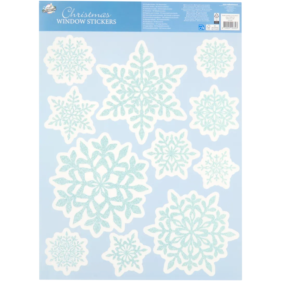 Naklejki świąteczne na okno 7