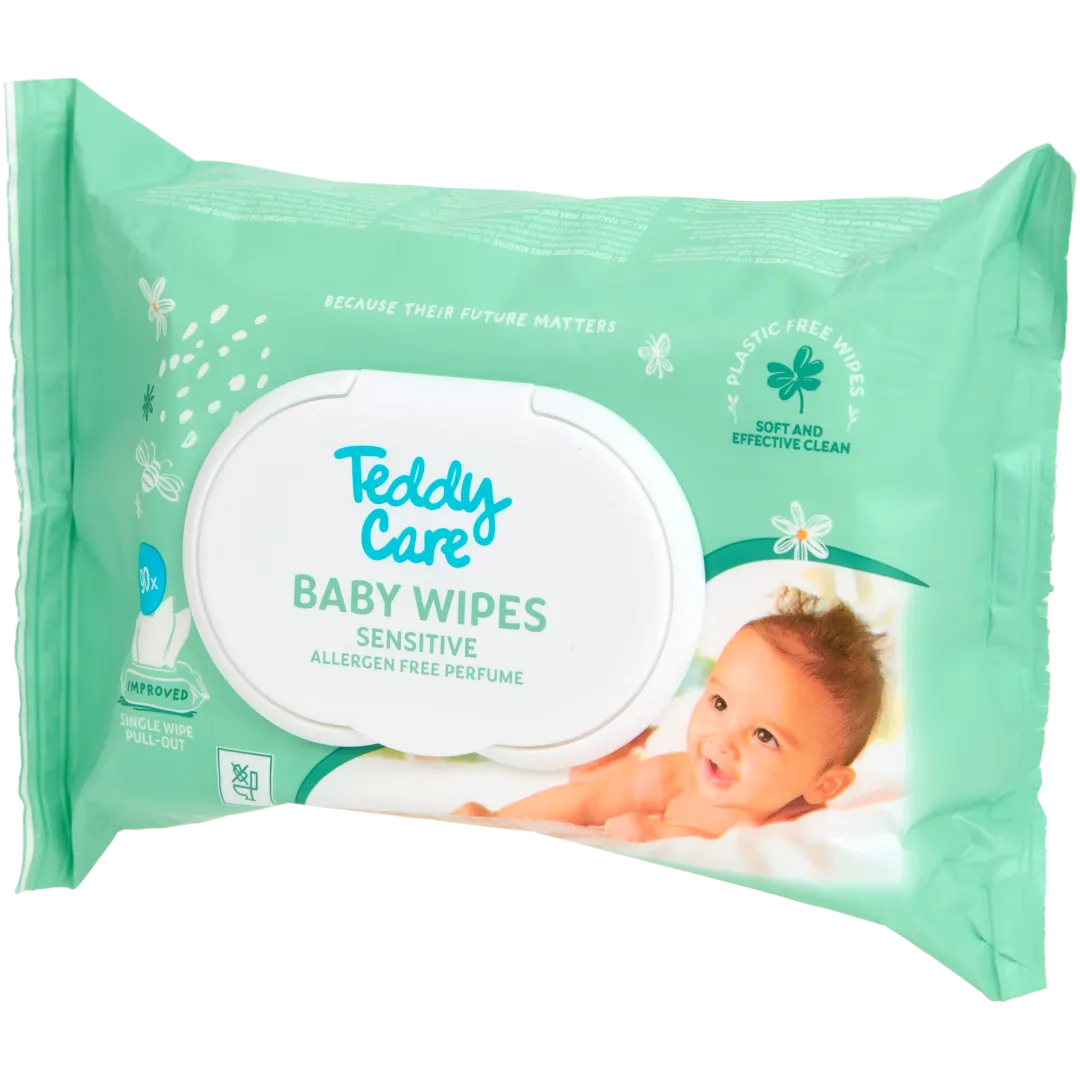 Salviette per neonati Teddy Care Sensitive