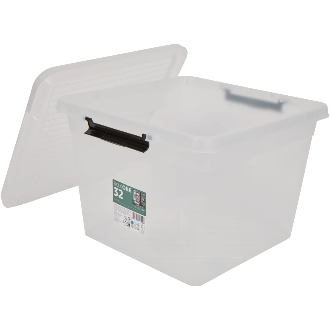 Opbergbox met klemdeksel