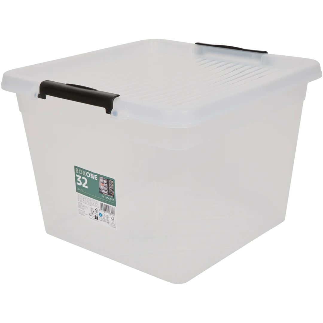 Opbergbox met klemdeksel