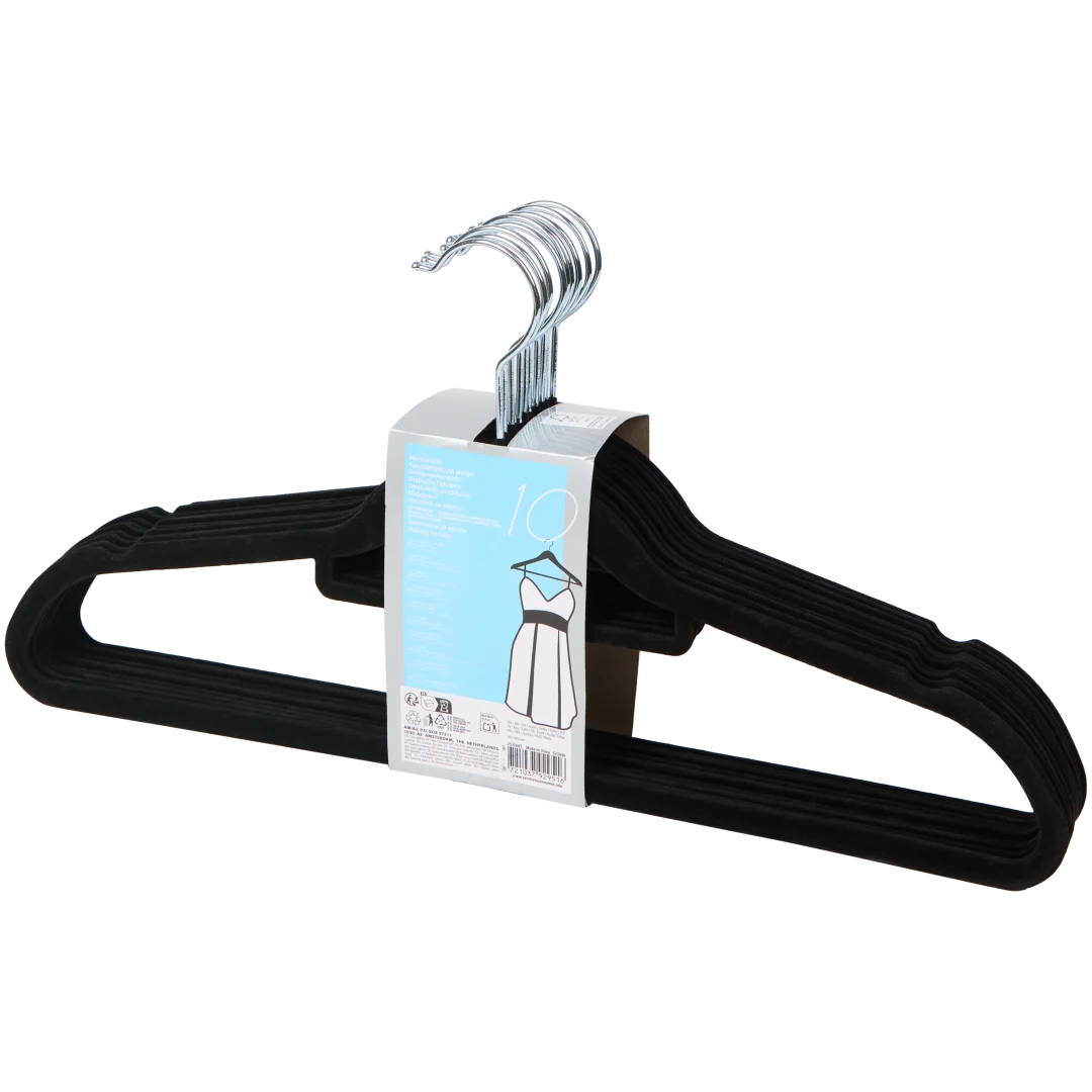 Samt-Kleiderbügel