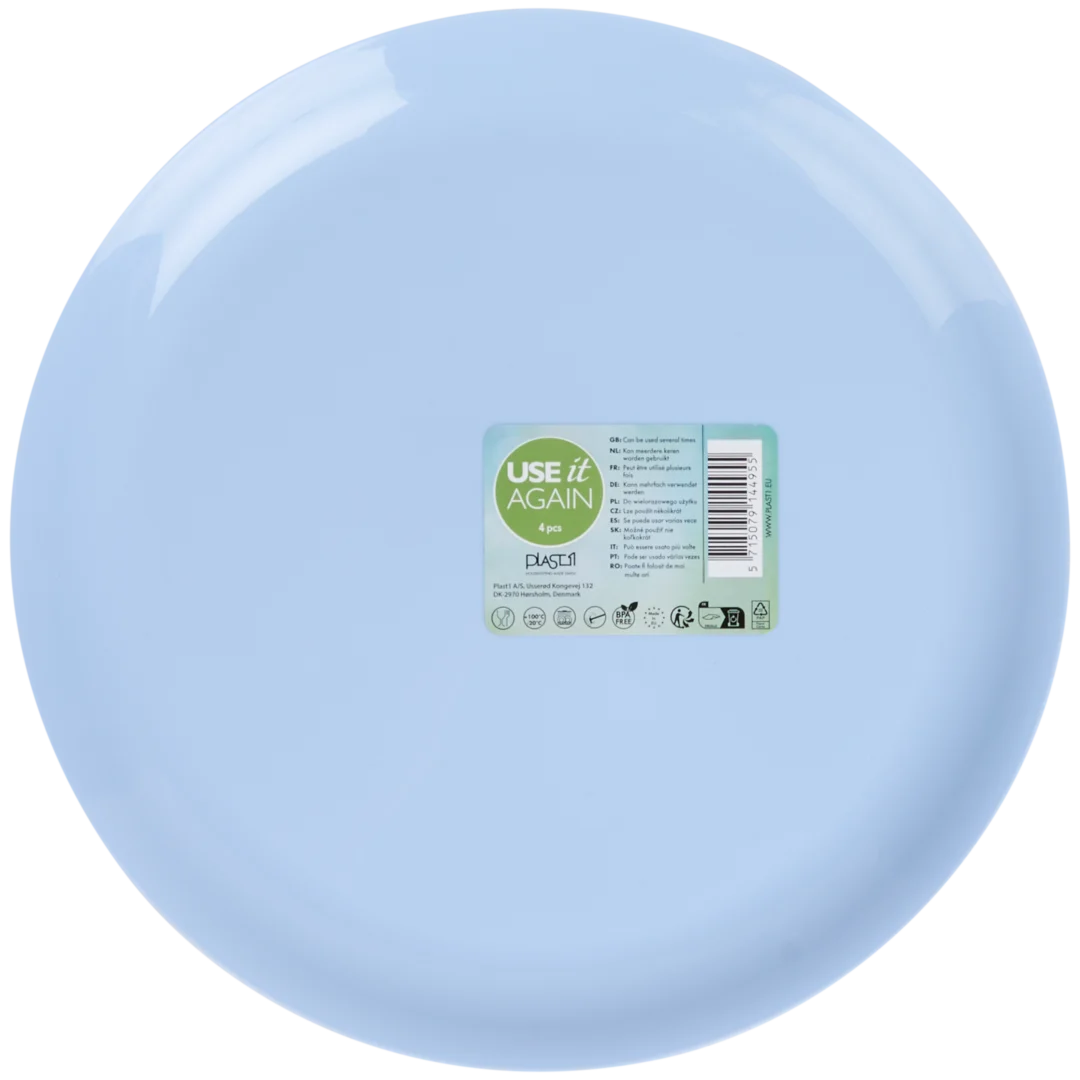 Talerze wielokrotnego użytku Plast1 5