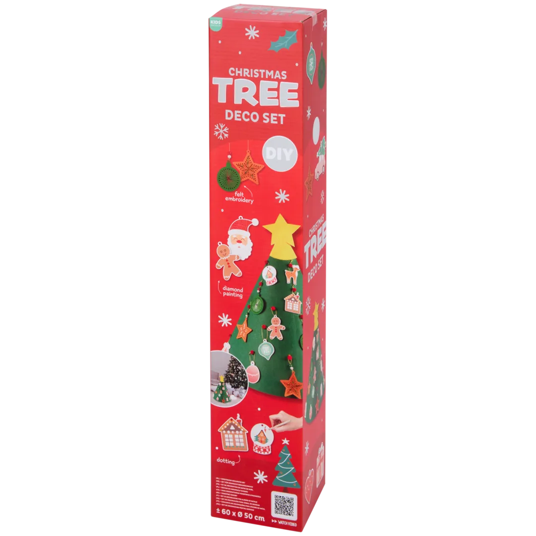 Kerstboom decoratieset 4