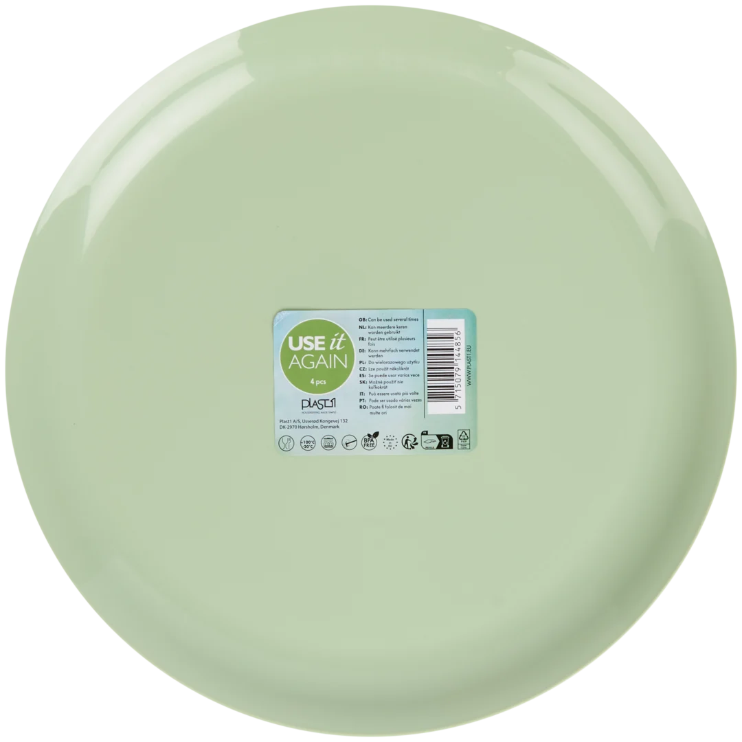 Talerze wielokrotnego użytku Plast1 4