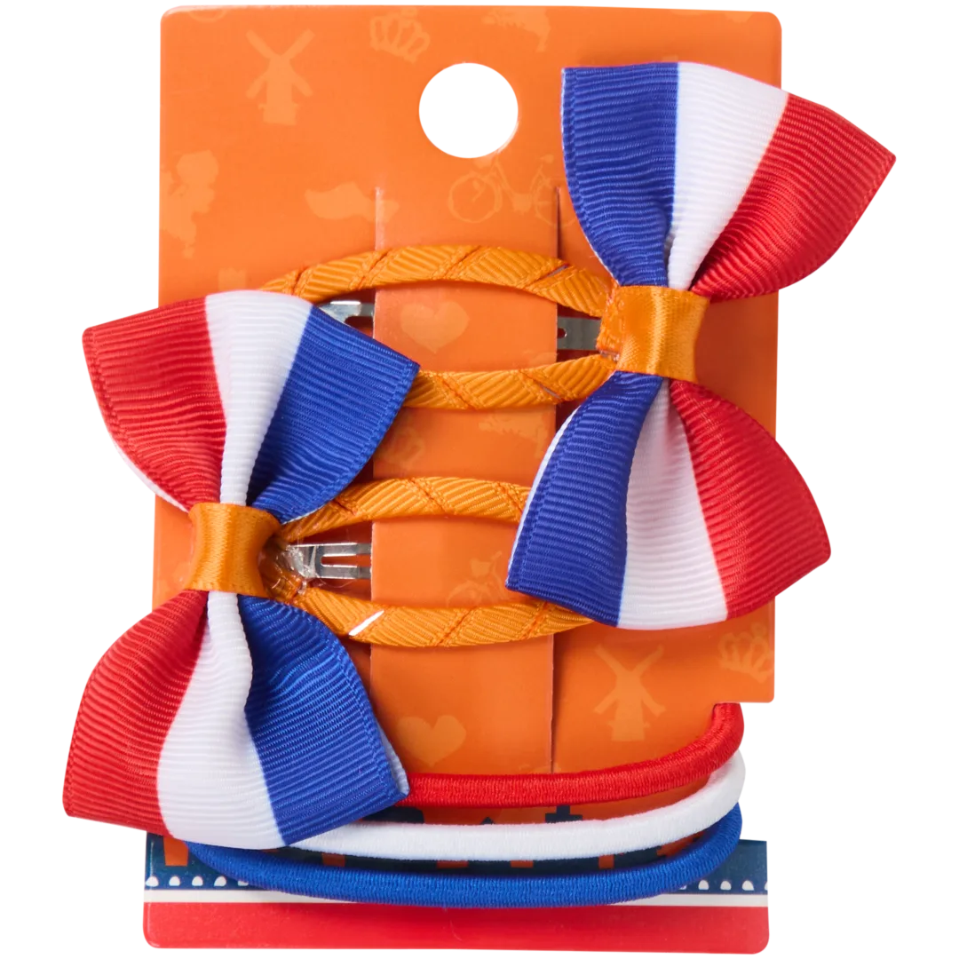 Oranje haaraccessoires 10