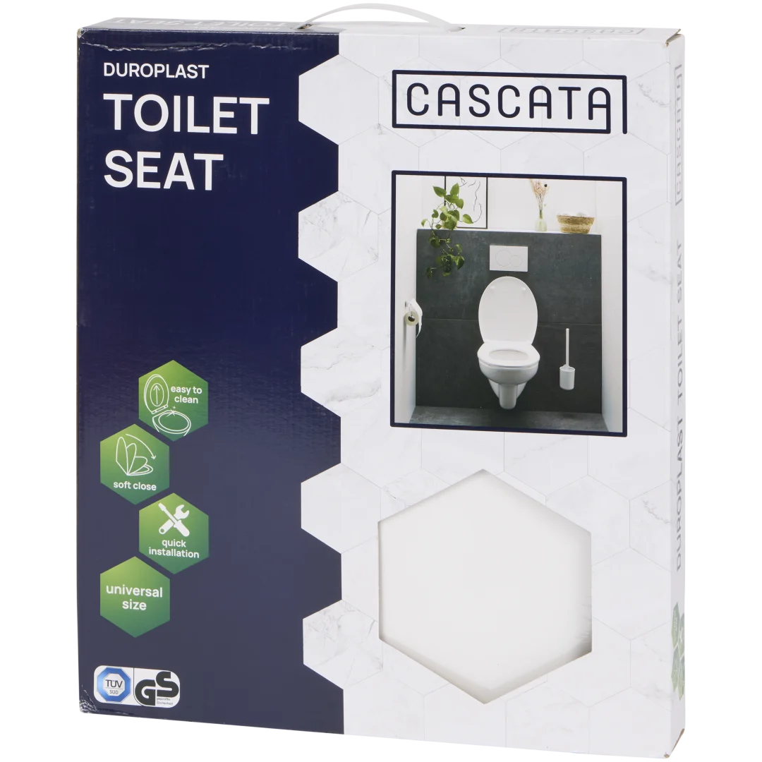 Asiento de inodoro Softclose Cascata 3