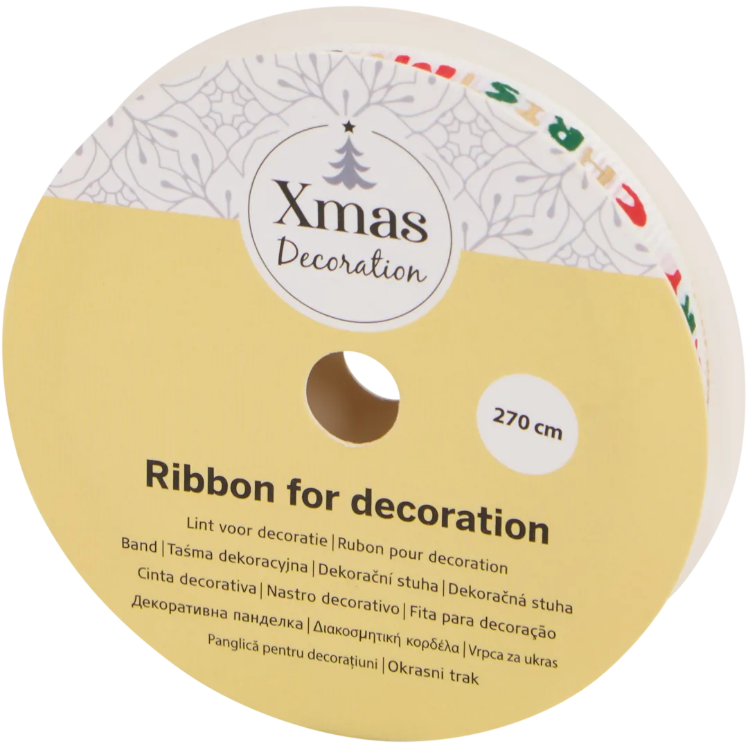 Decoratief kerstlint 4