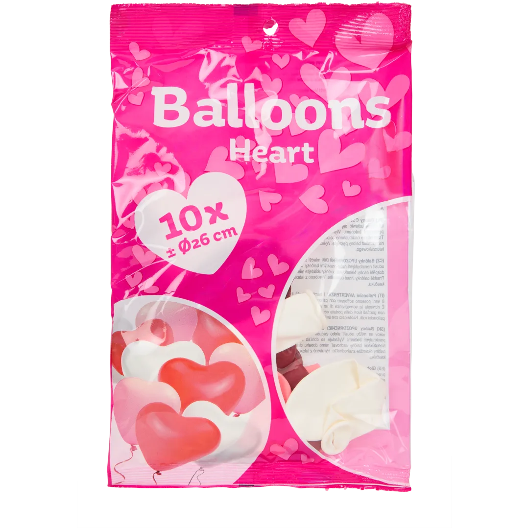 Balonky ve tvaru srdce 1