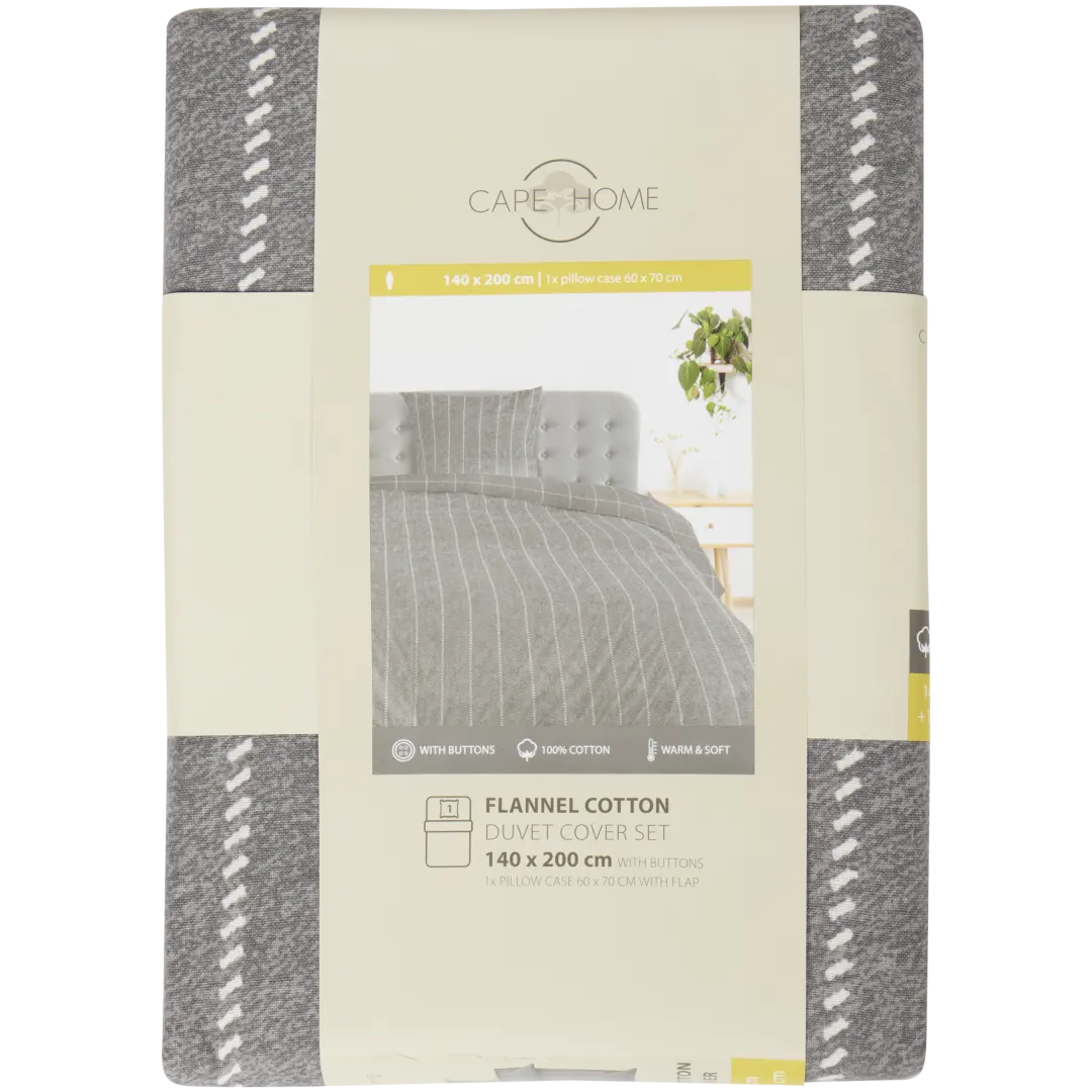 Parure de lit en flanelle