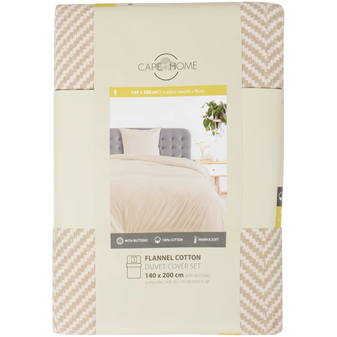 Parure de lit en flanelle