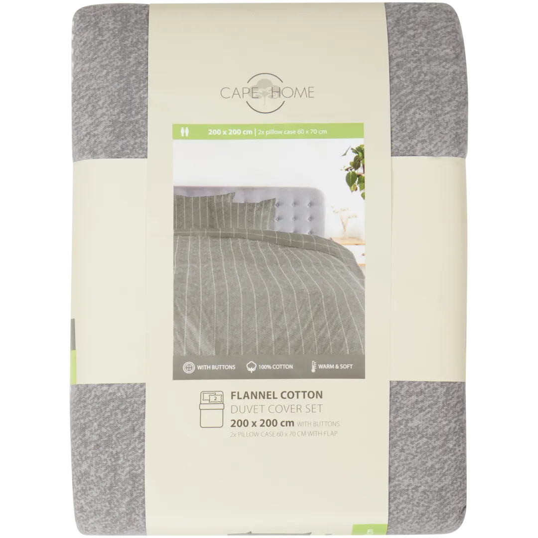 Parure de lit en flanelle