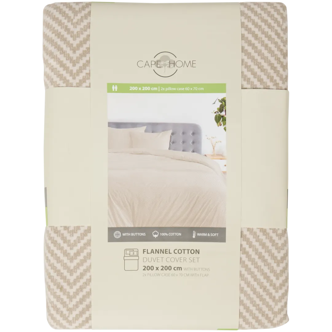 Parure de lit en flanelle