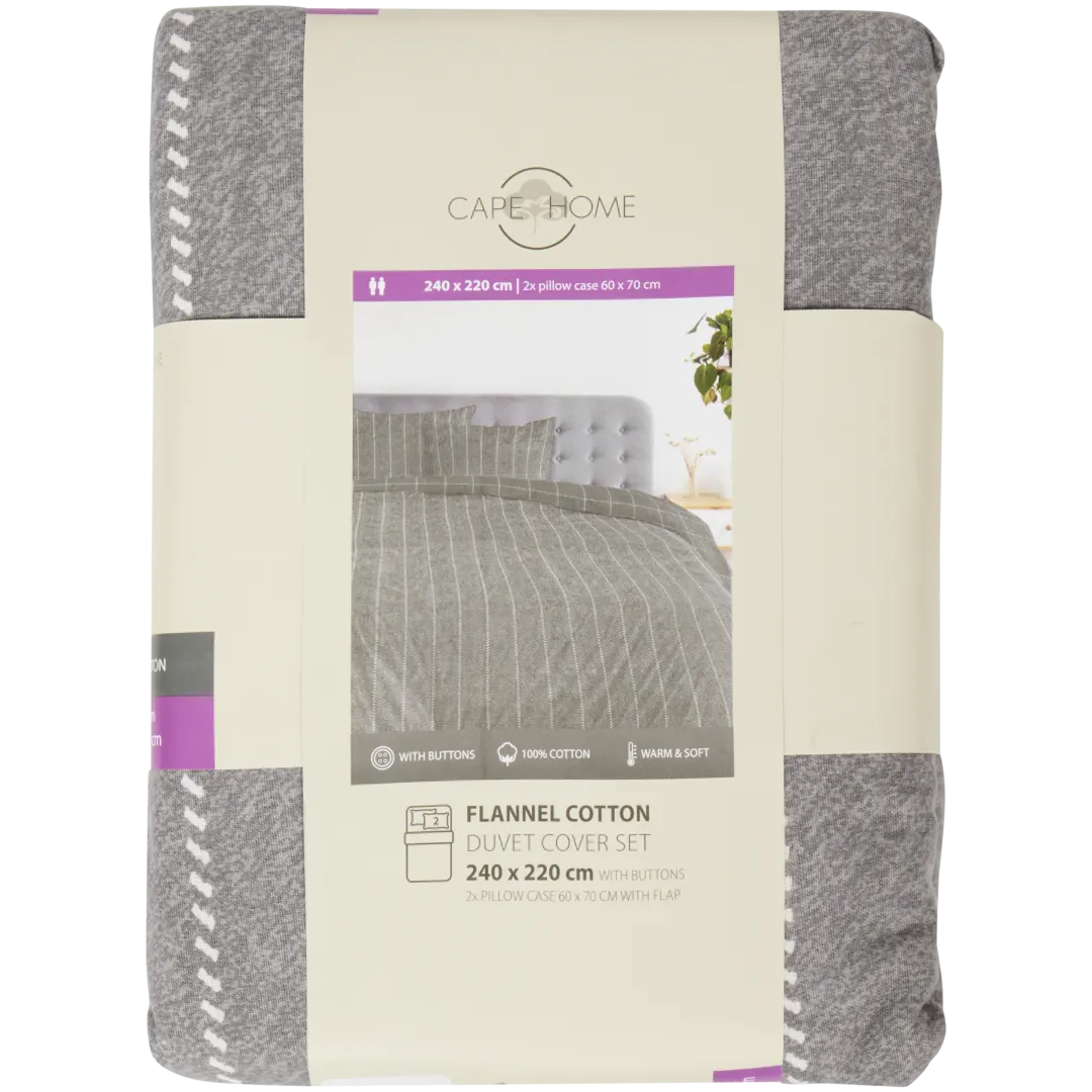 Parure de lit en flanelle