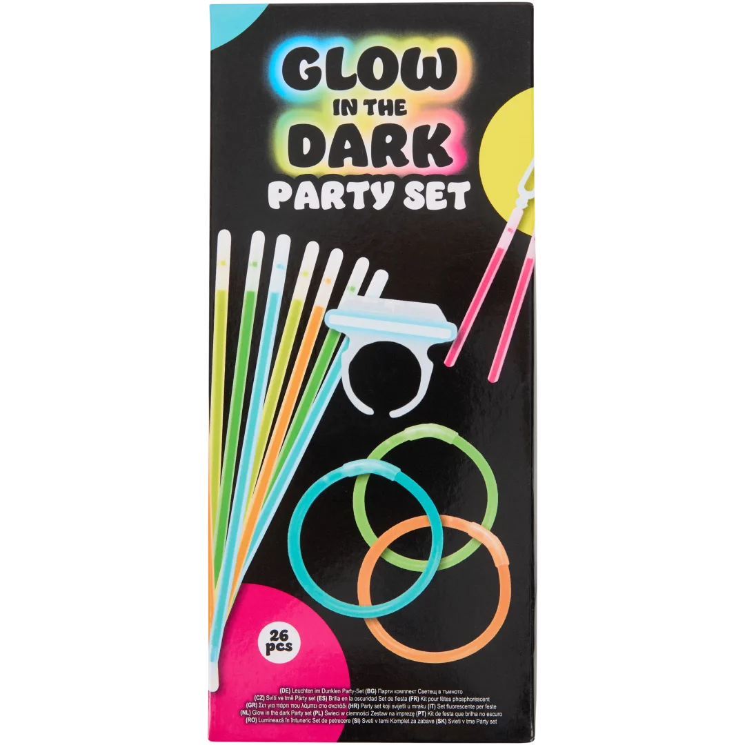 Glow-in-the-Dark Partyset