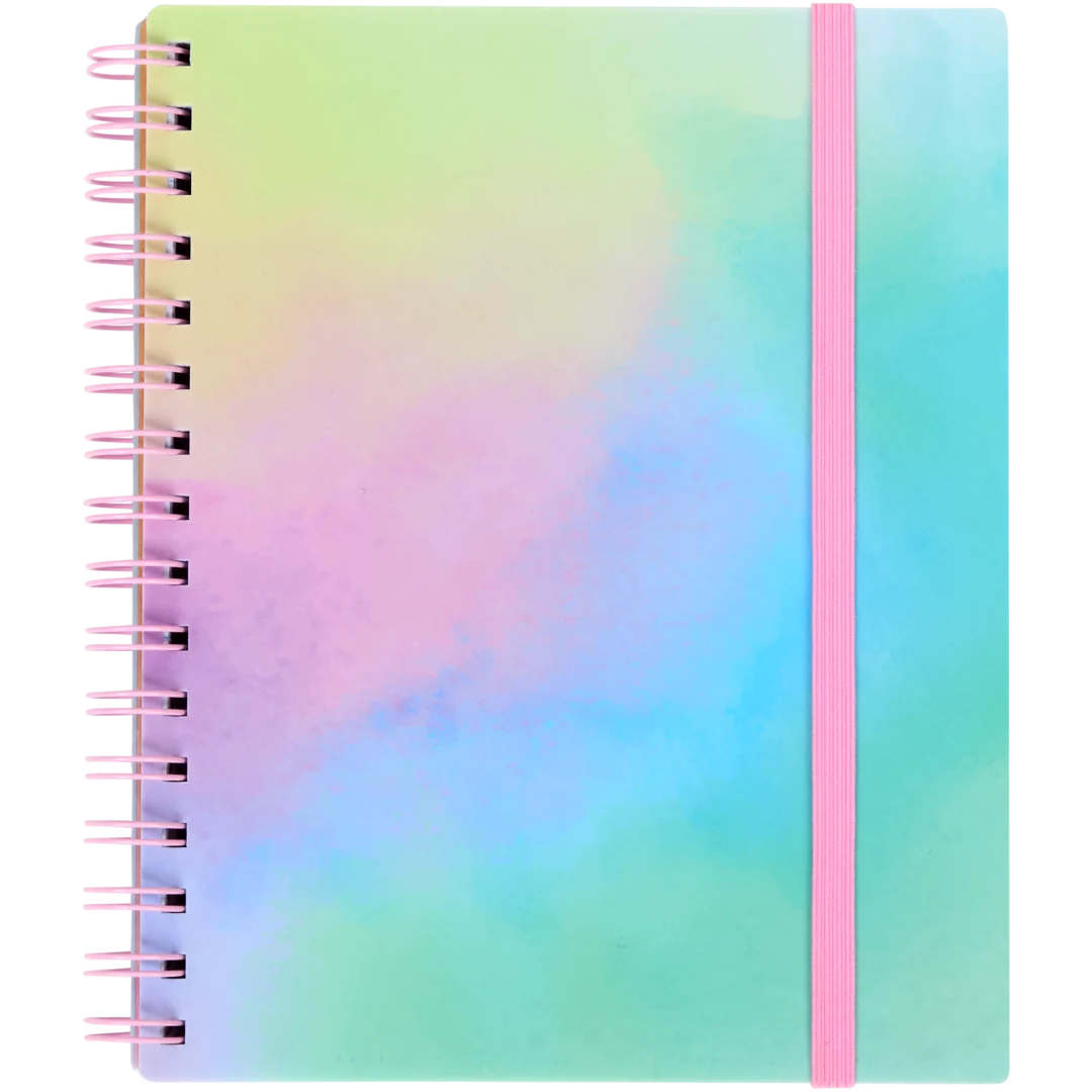 Notizblock in Pastellfarben A5