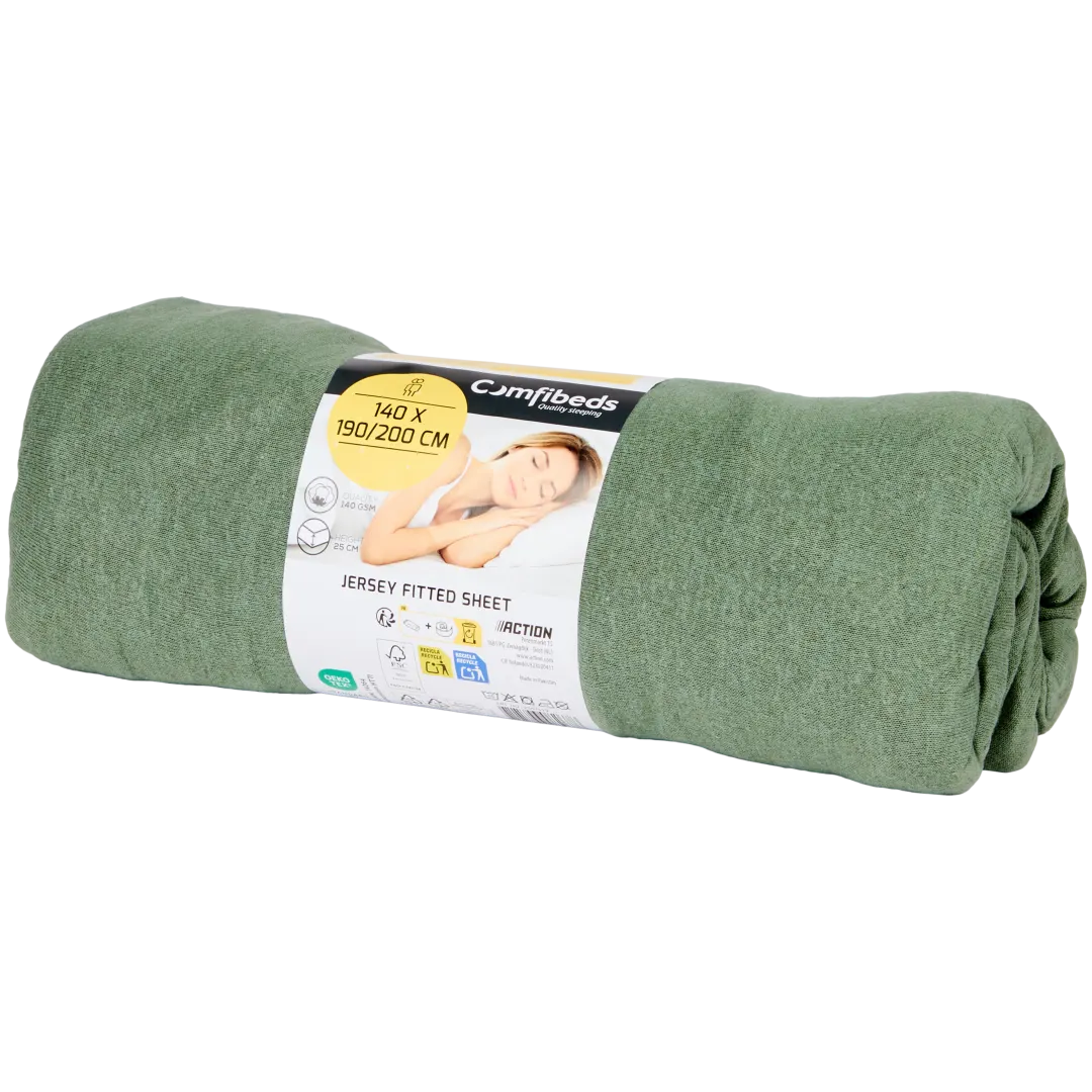 Comfibeds Jersey-Spannbettlaken