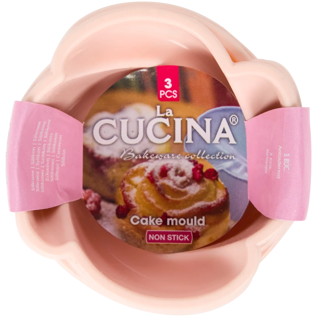 Moules à pâtisserie en silicone La Cucina 5