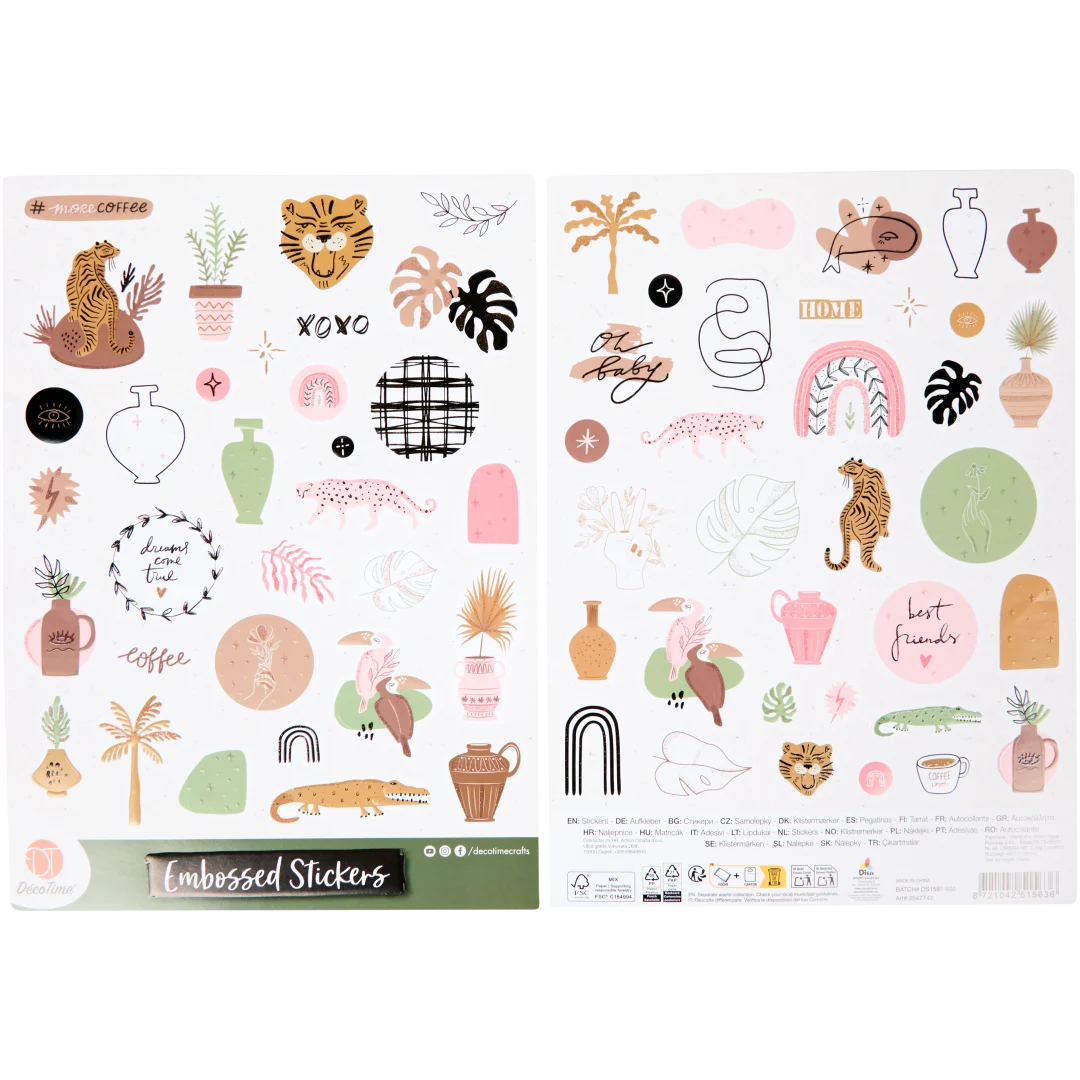 DécoTime Stickerbögen