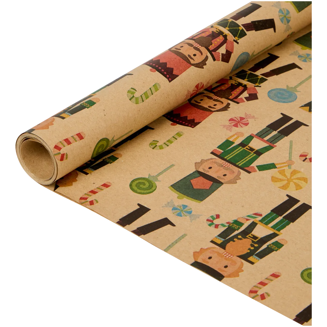 Świąteczny papier do pakowania