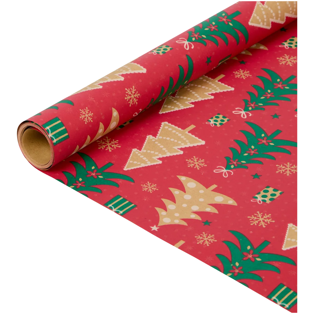 Świąteczny papier do pakowania