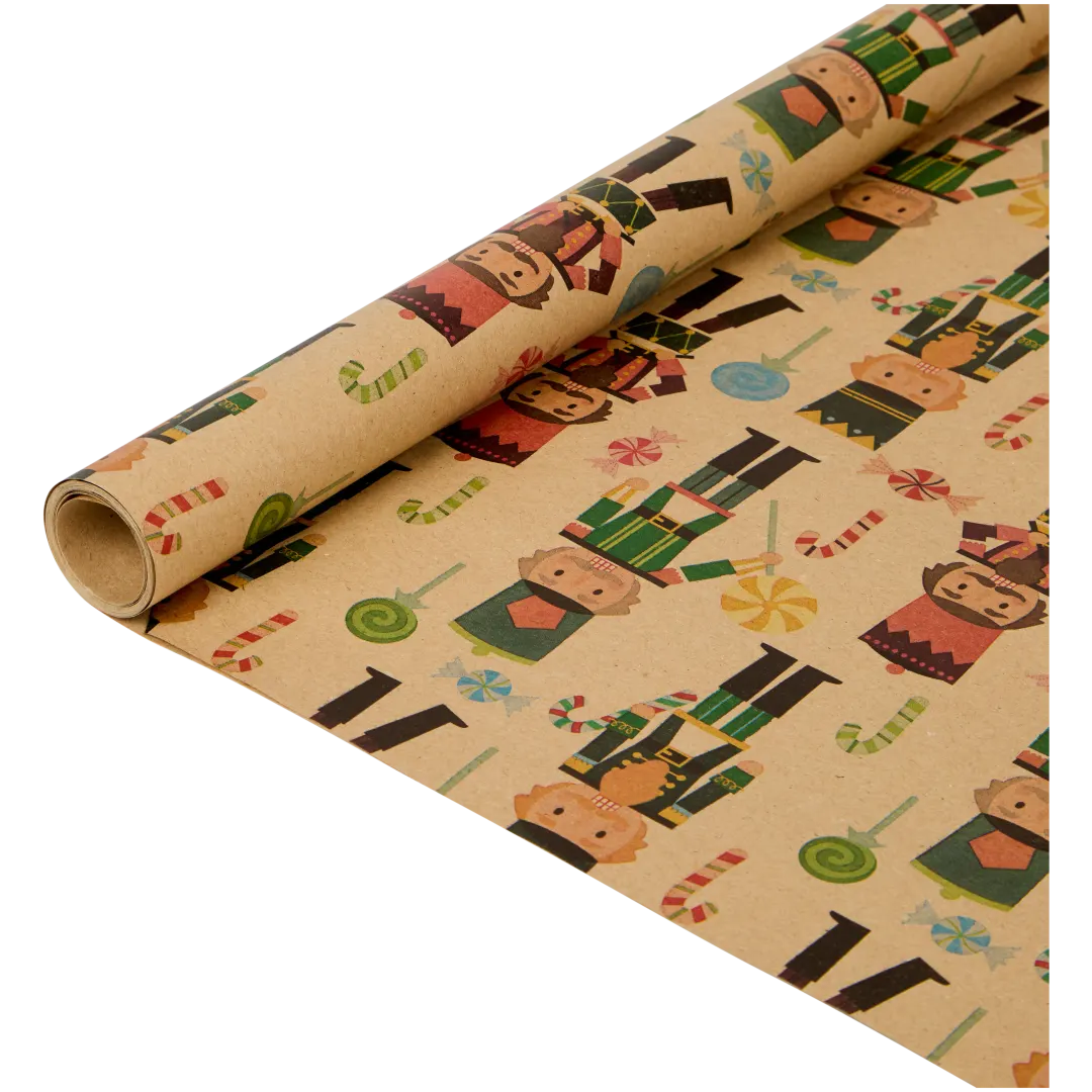 Świąteczny papier do pakowania