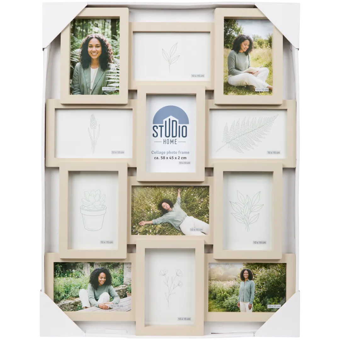 Moldura de colagens Studio Home