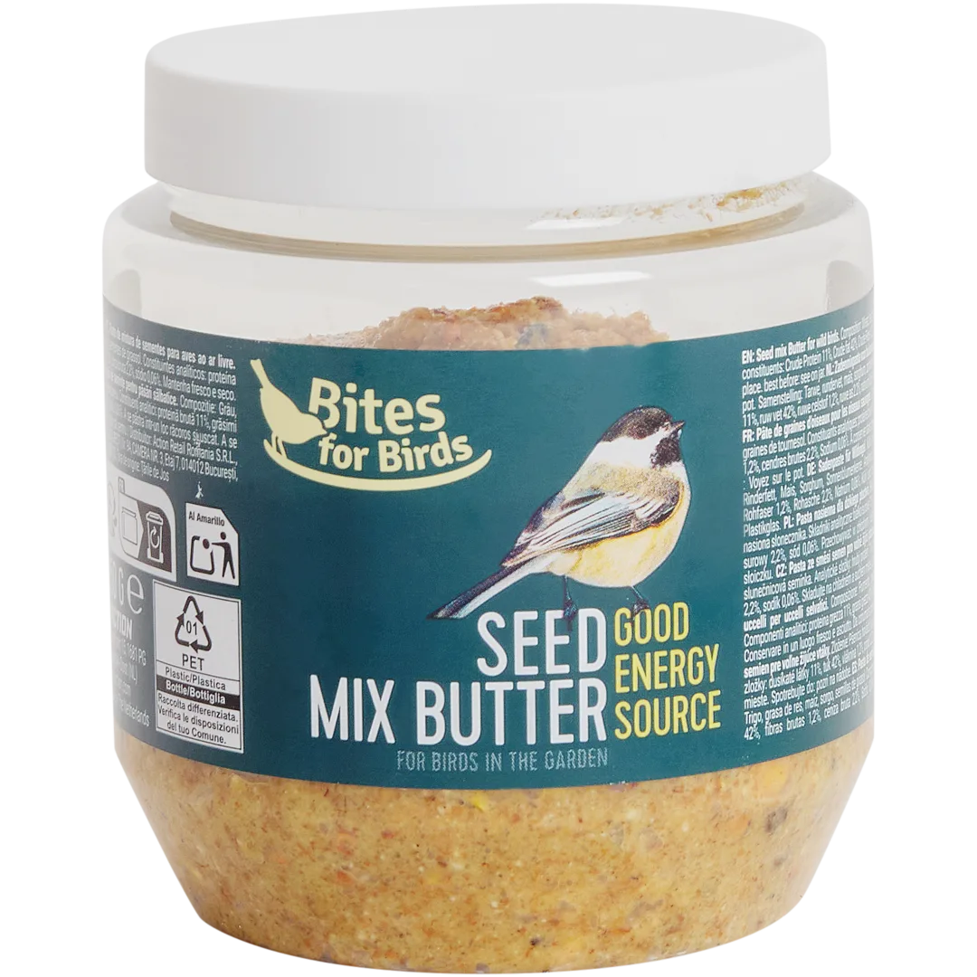 Bites for Birds zonnebloempittenpasta 1