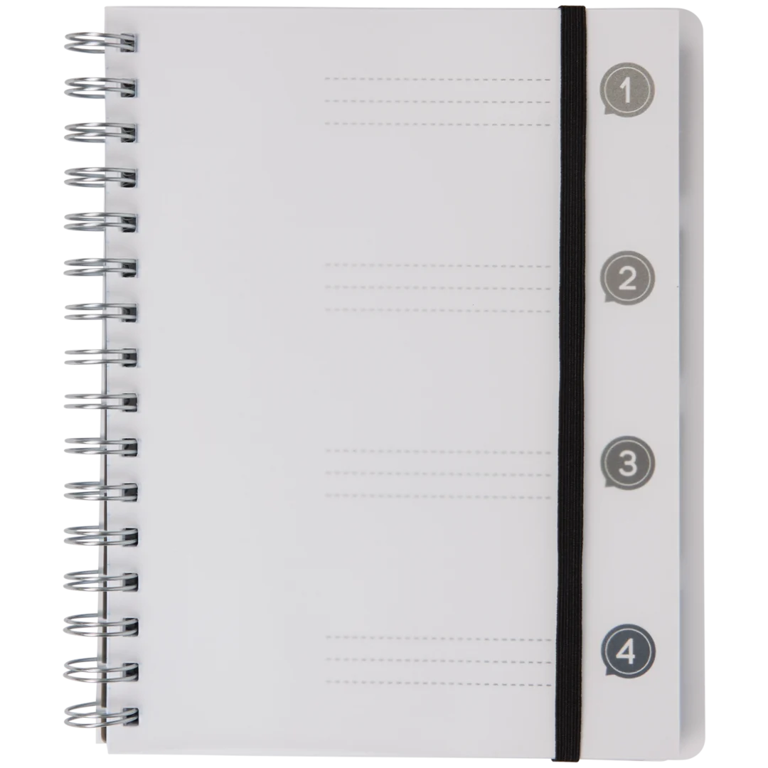 Cahier à spirales A5