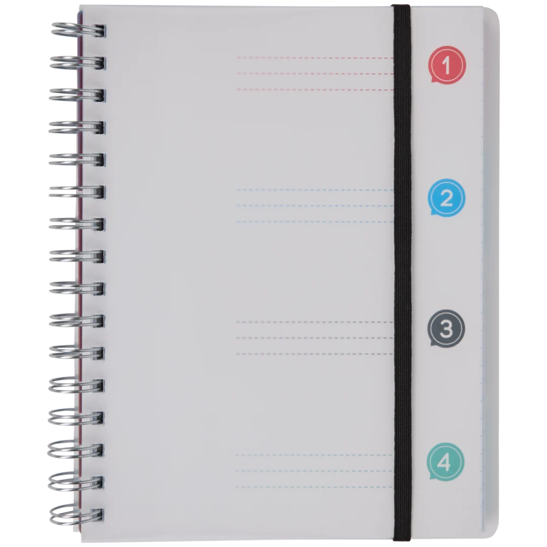Cahier à spirales A5