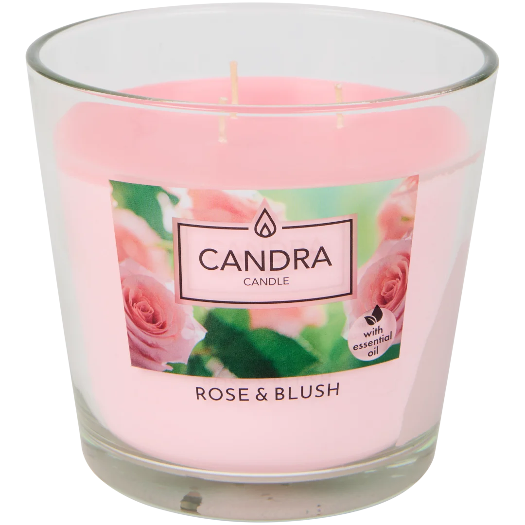 Candra Duftkerze im Glas