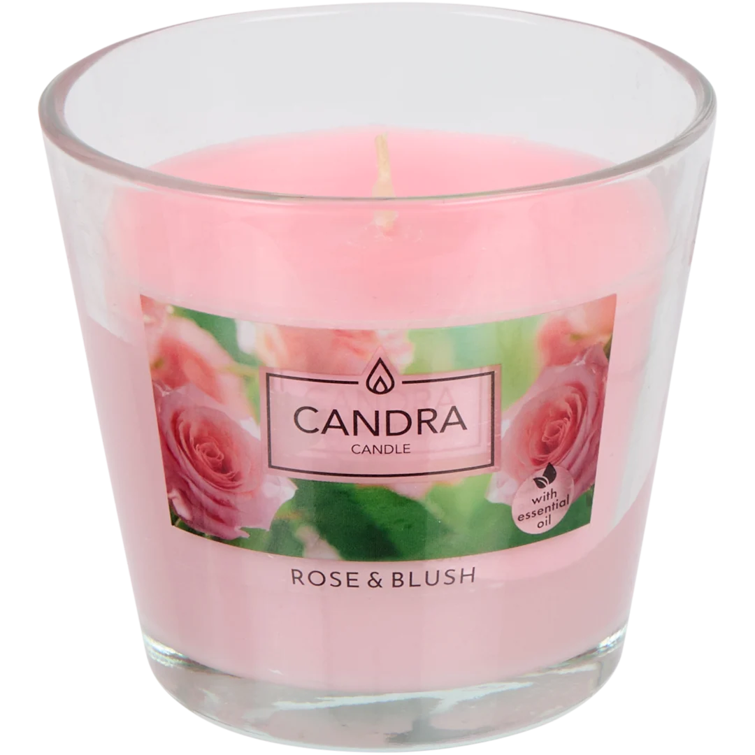 Candra geurkaars in glas